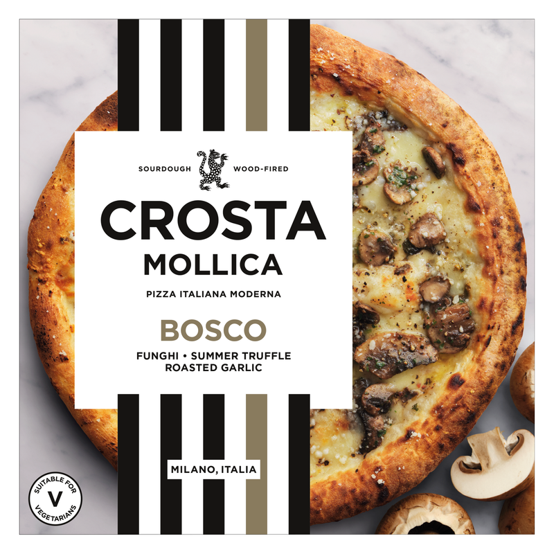 Crosta & Mollica Mushroom, Truffle, Garlic Pizza, 443g