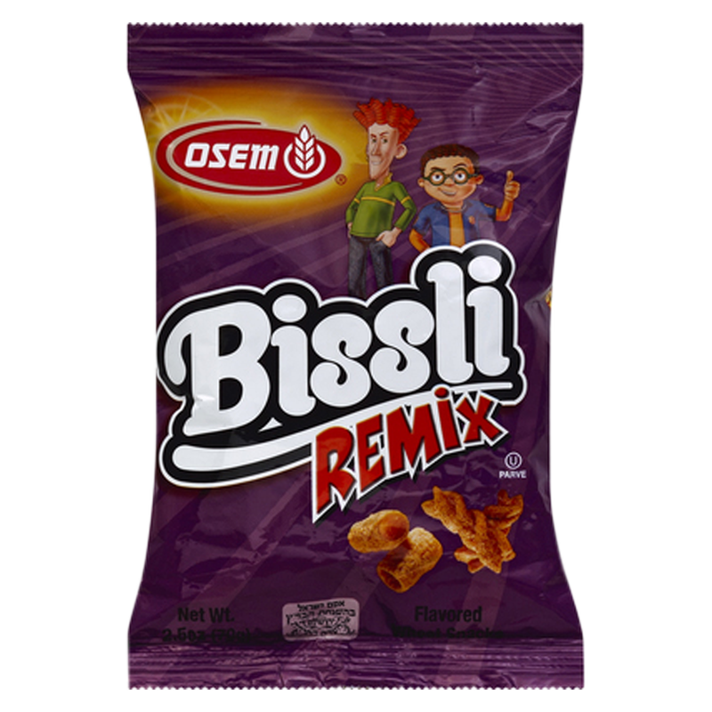 Osem Bissli Remix Twisted Wheat Snacks 2oz