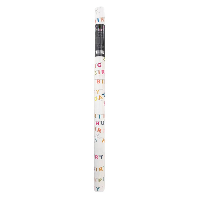 Caroline Gardner Words Of Love Happy Birthday Roll Wrap, 1pcs