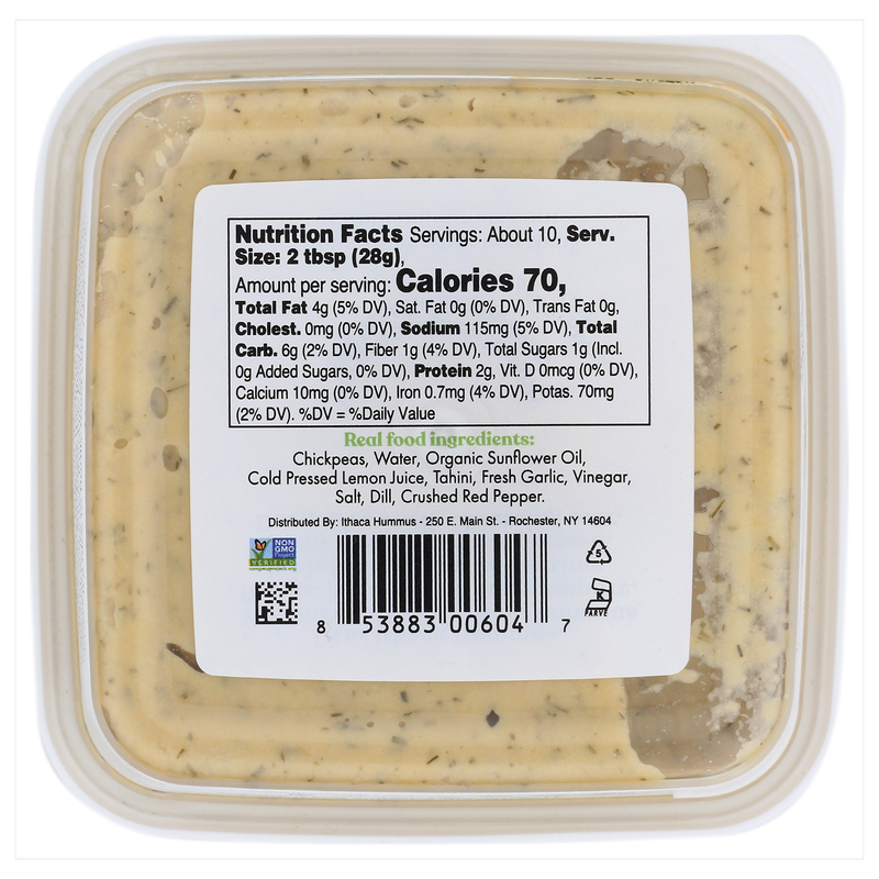 Ithaca Lemon Dill Hummus 10oz