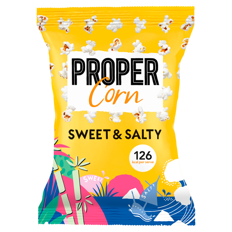 Propercorn Sweet & Salty Popcorn, 90g