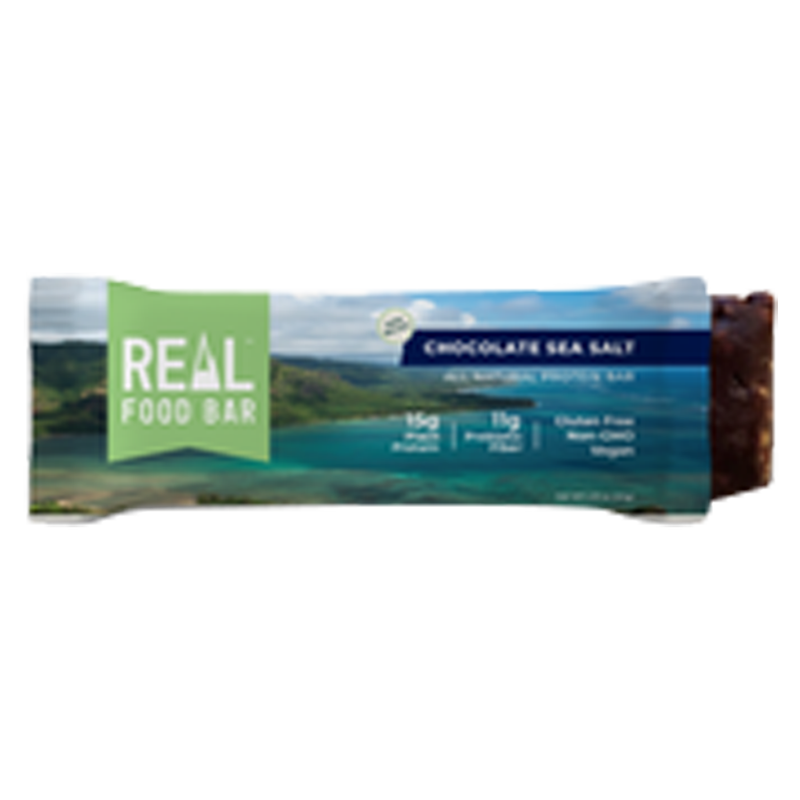 Real Food Bar Chocolate Sea Salt Bar 2.12oz