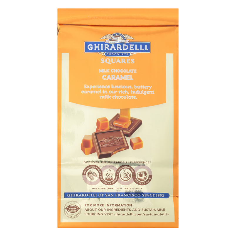 Ghirardelli Milk Chocolate Caramel Squares 5.32oz