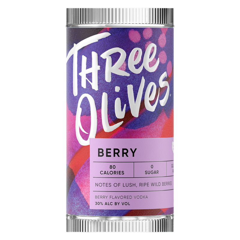 Three Olives Vodka Berry 750ml (60 Proof)