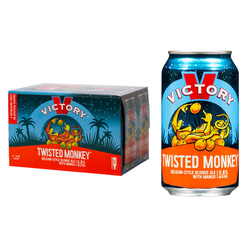 Victory Twisted Monkey 6pk 12oz Can 5.8% ABV