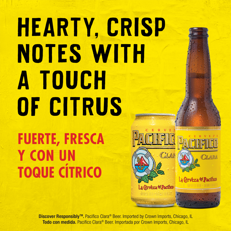 Pacifico 32oz Btl 4.4% ABV