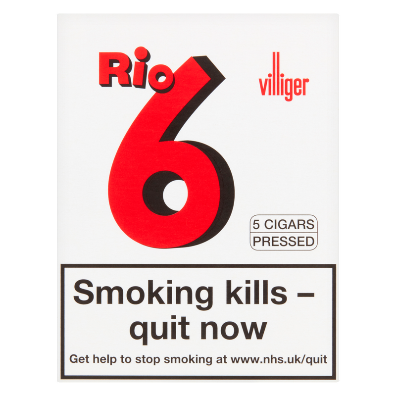 Villiger Rio 6 Cigars, 5pcs