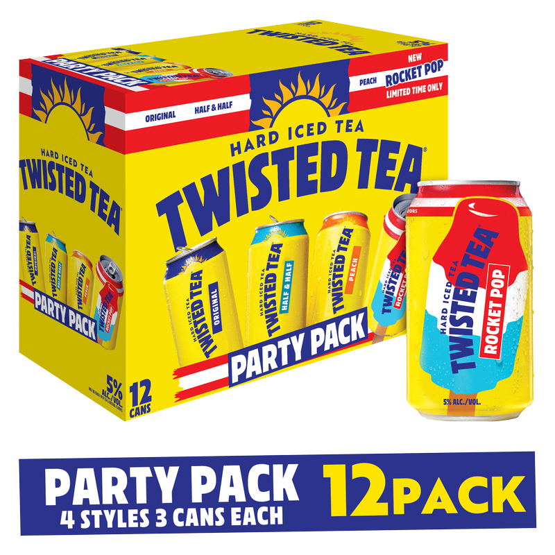 Twisted Tea Party Pack 12pk 12oz Can 5.0% ABV
