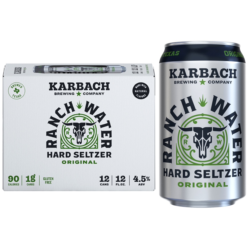 Karbach Brewing Ranch Water Seltzer 12pk 12oz Can 4.5% ABV