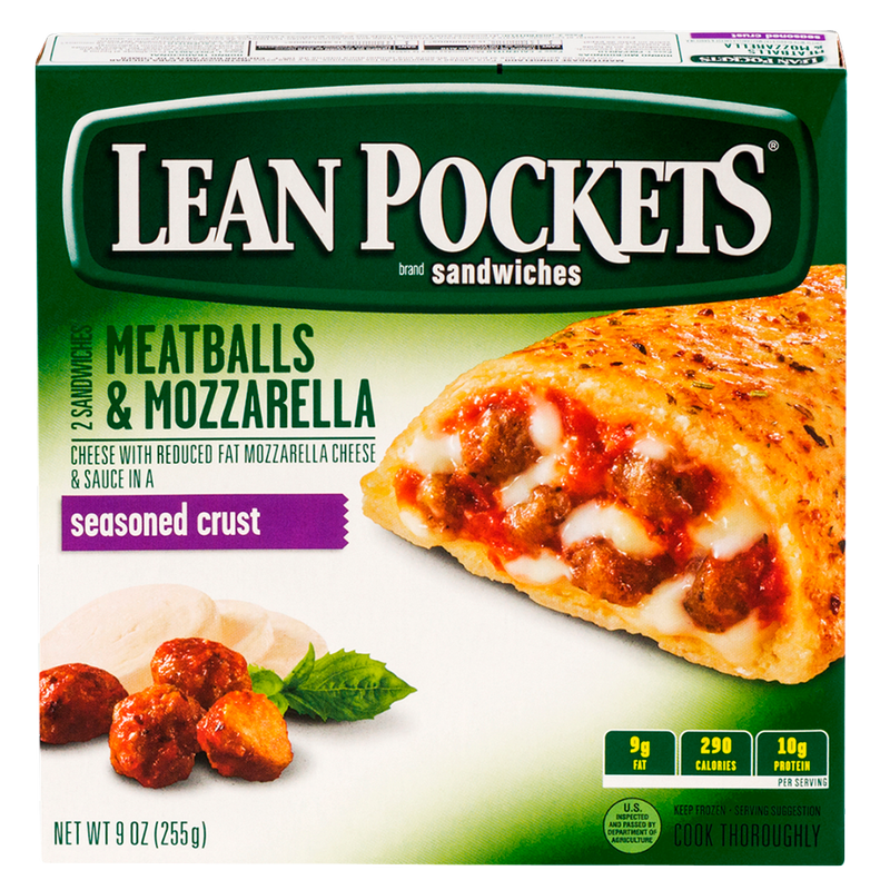 Lean Pockets Meat Balls & Mozzarella 9oz