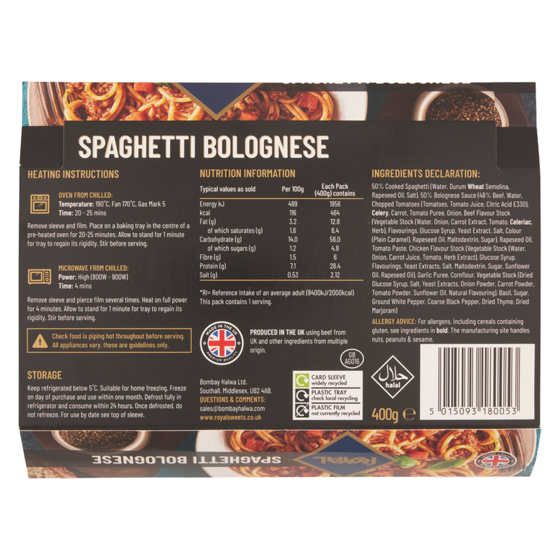 Royal Spaghetti Bolognese, 400g