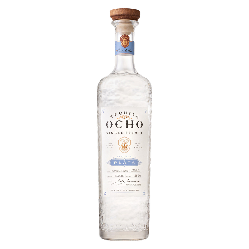 Tequila Ocho Plata 750ml (80 proof)