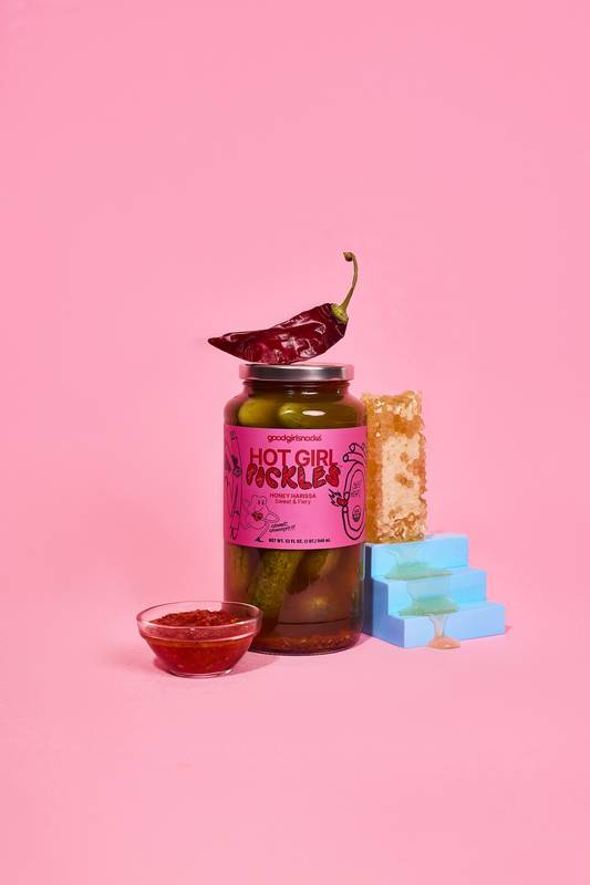 HOT GIRL PICKLES Honey Harissa 32 Fl Oz
