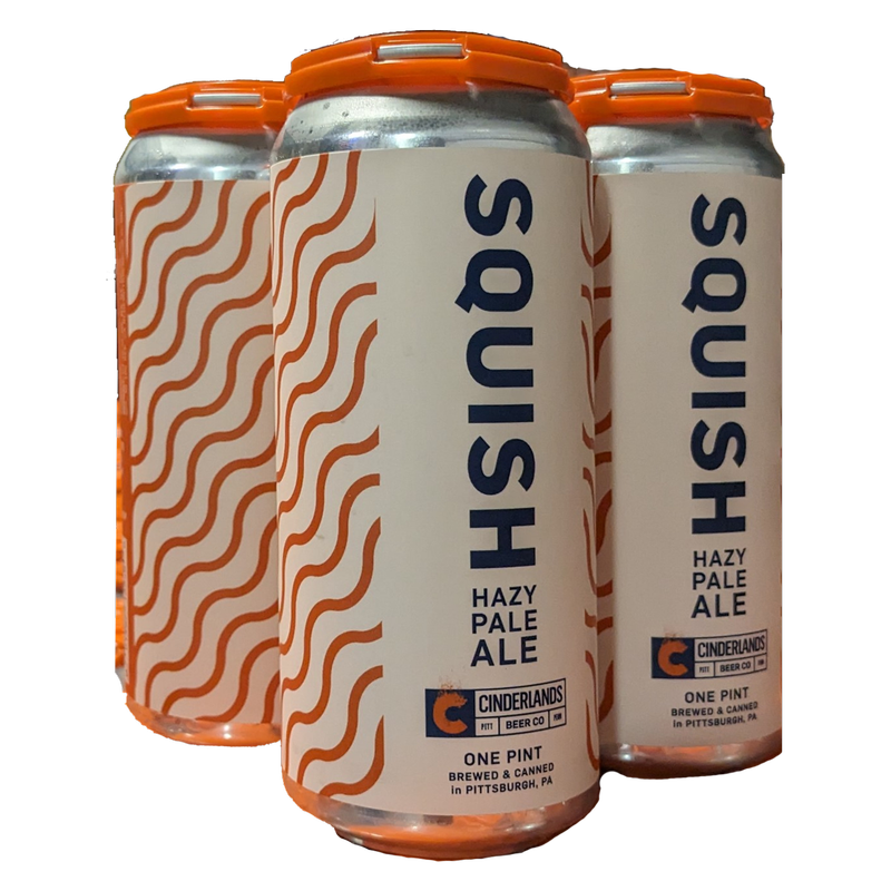 Cinderlands Squish Hazy Pale Ale 4pk 16oz Cans 5.5% ABV