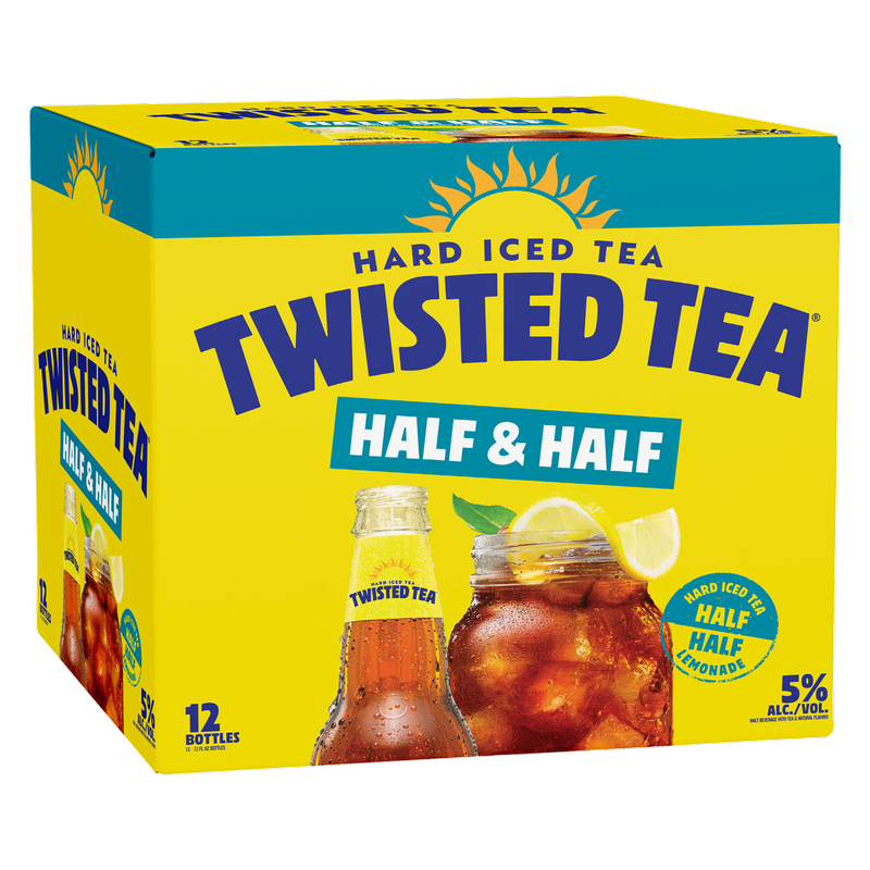 Twisted Tea Half & Half 12pk 12oz Btl 5.0% ABV