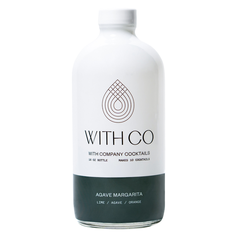WithCo Cocktails Agave Margarita Non-Alcoholic Cocktail Mixer 16oz Bottle