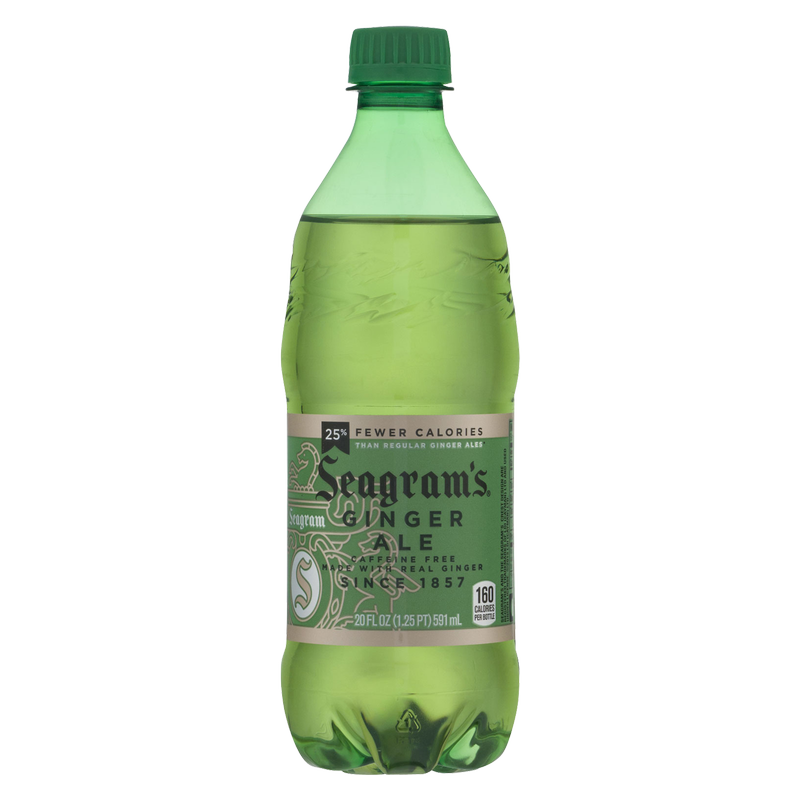 Seagram's Ginger Ale Soda 20oz
