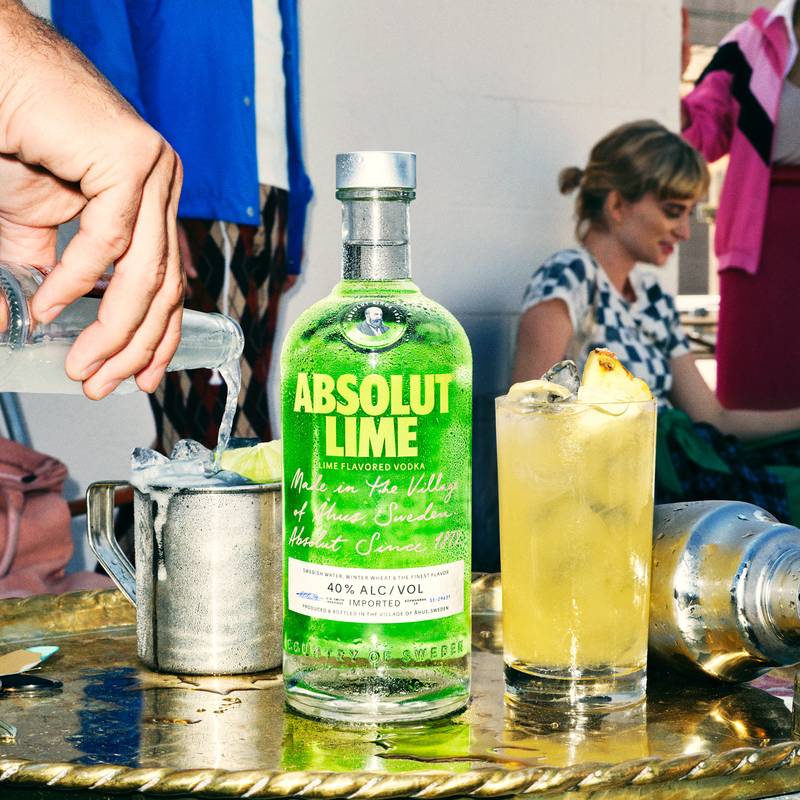 Absolut Lime Vodka 50ml