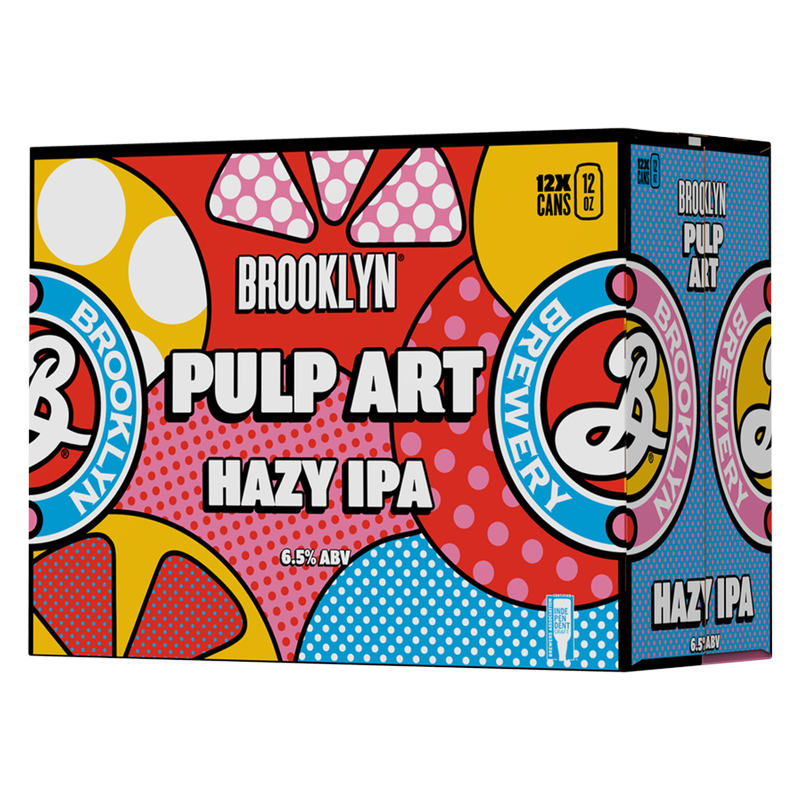 Brooklyn Brewery Pulp Art Hazy IPA 12pk 12oz Can 6.5% ABV