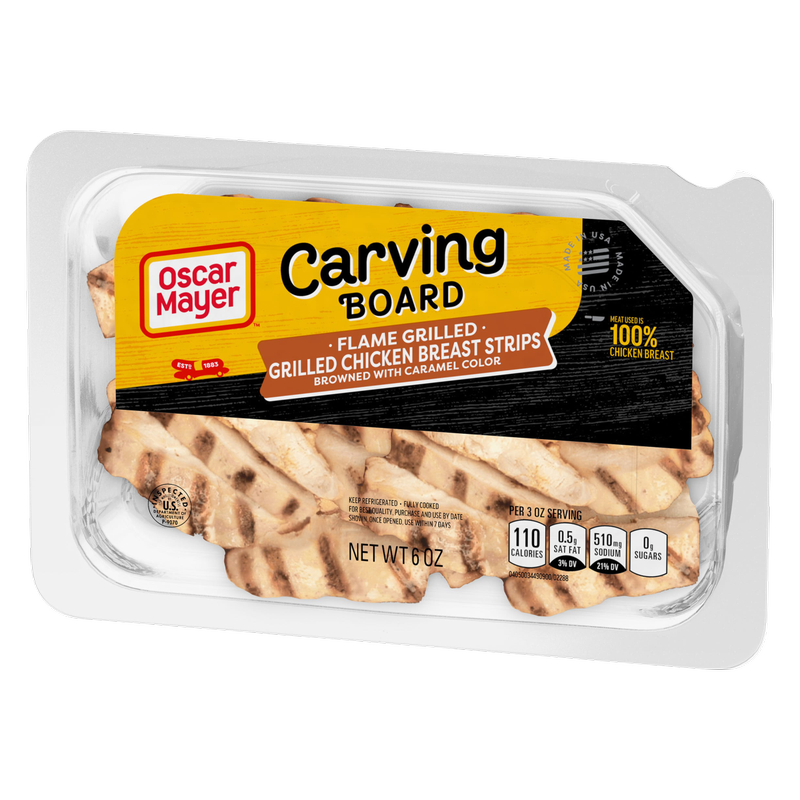Oscar Mayer Grilled Chicken Breast Strips - 6oz