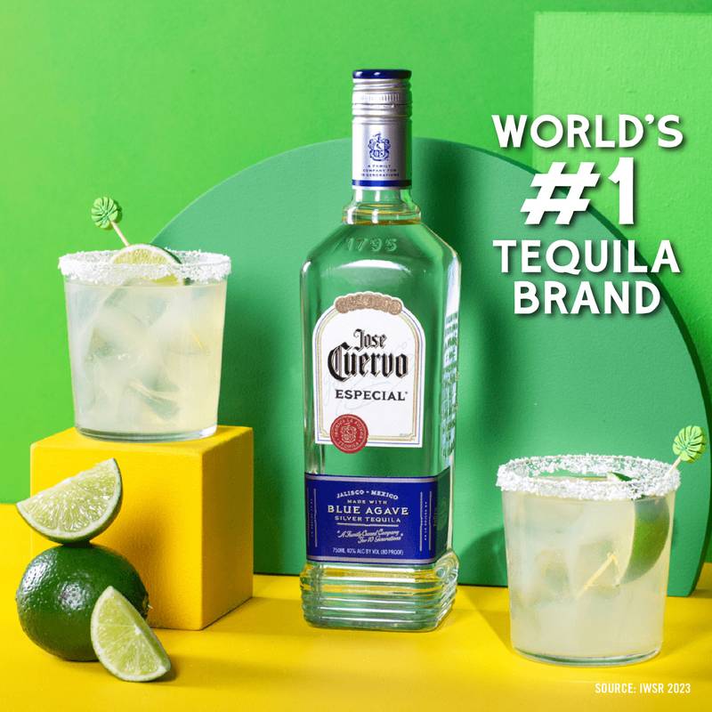 Jose Cuervo Especial Silver Tequila 1.75L (80 Proof)