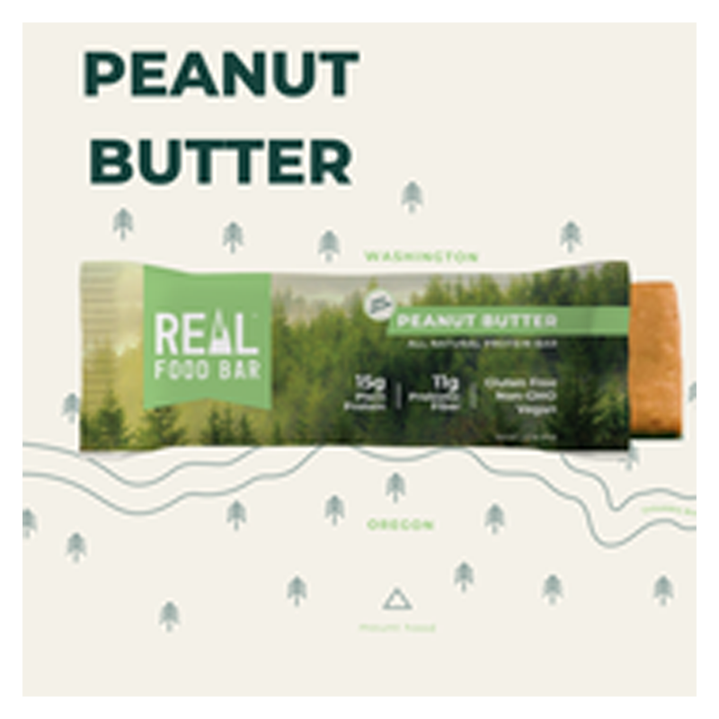Real Food Bar Peanut Butter Bar 2.12oz