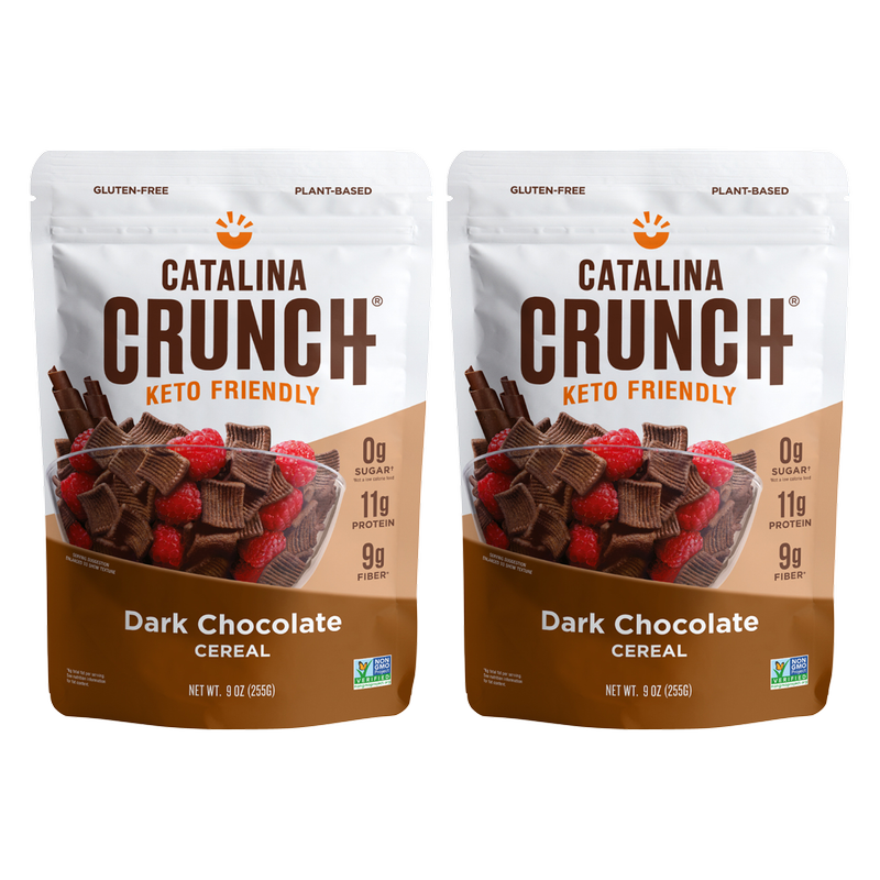 2ct - Catalina Crunch Dark Chocolate Keto Cereal 9oz