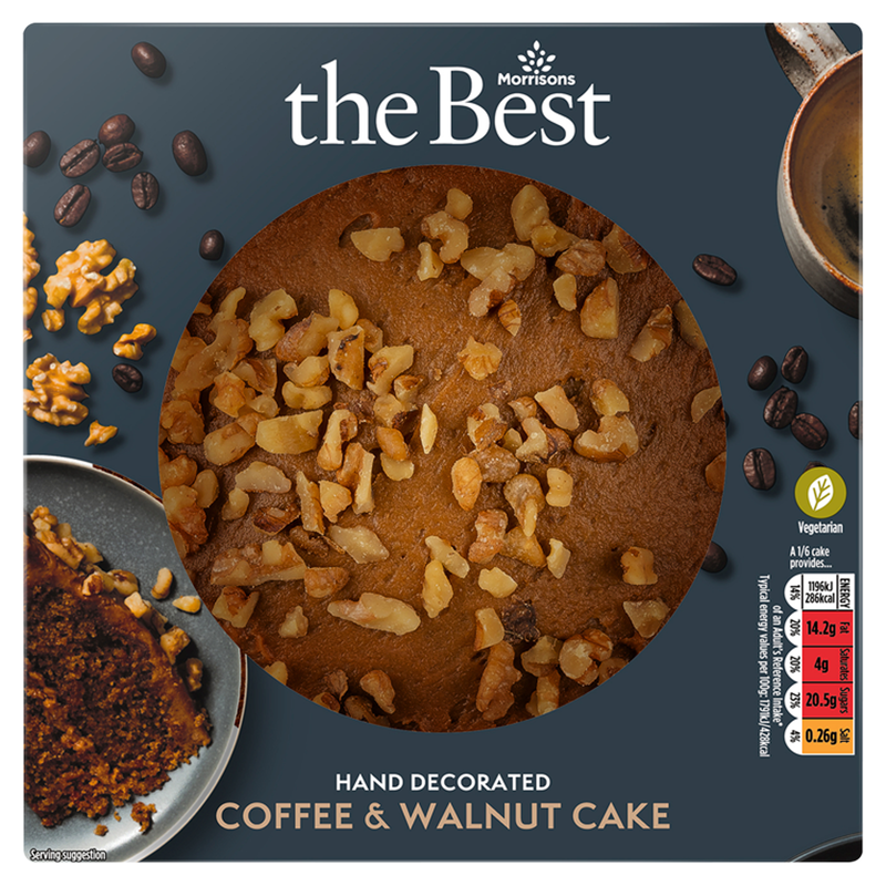 Morrisons The Best Coffee & Walnut Cake, 405g