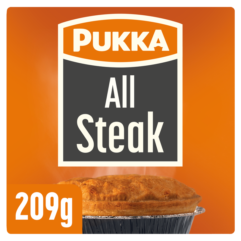 Pukka All Steak Pie, 209g