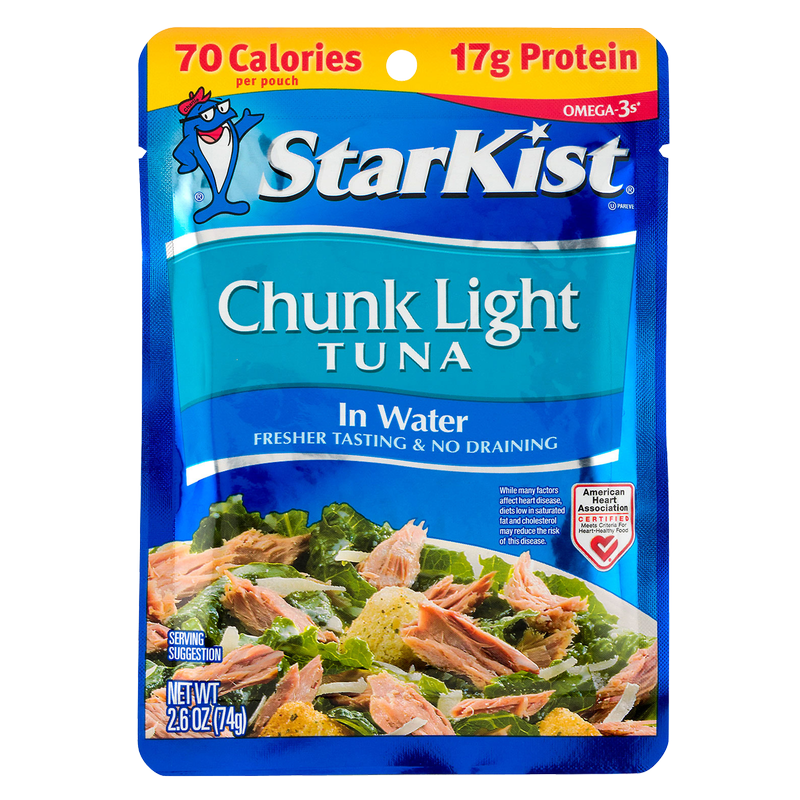 StarKist Chunk Light Tuna in Water Pouch 2.6oz