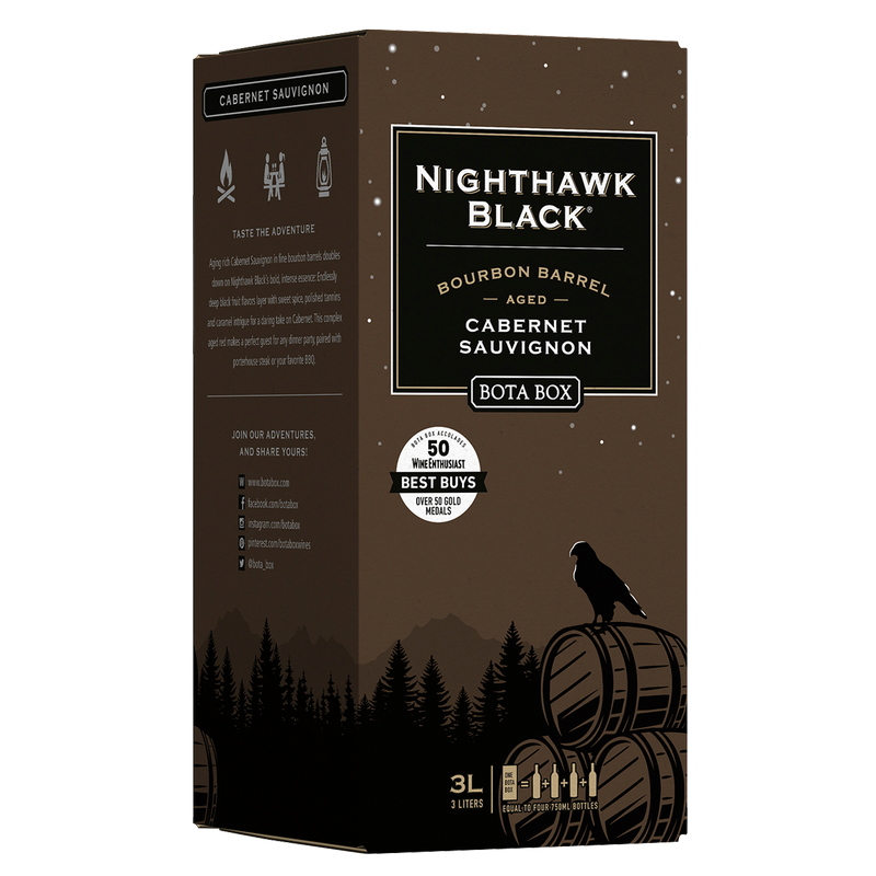 Bota Box Nighthawk Bourbon Barrel Cabernet 3 L Box