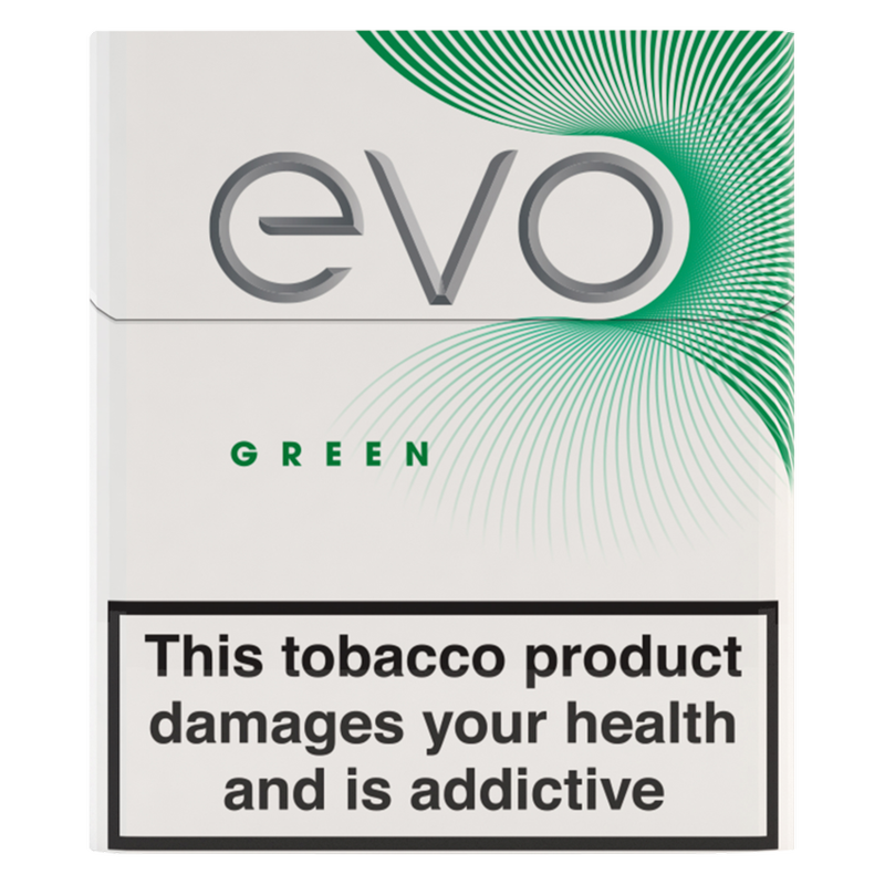 Evo Tobacco Sticks Green GB, 20pcs