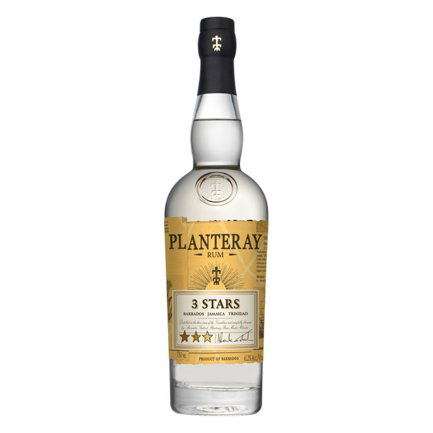 Planteray Three Stars Rum 750ml Bottle