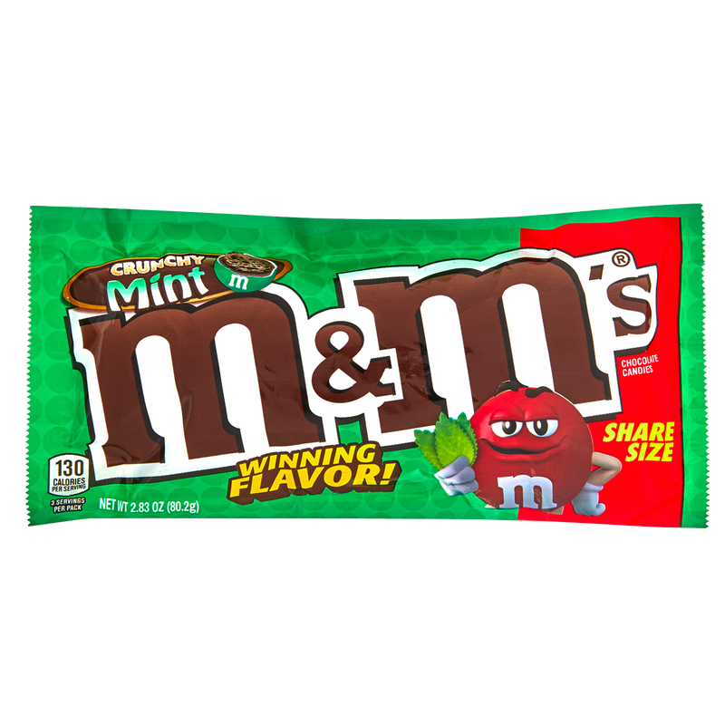 M&M's Crunchy Mint Share Size 2.83oz