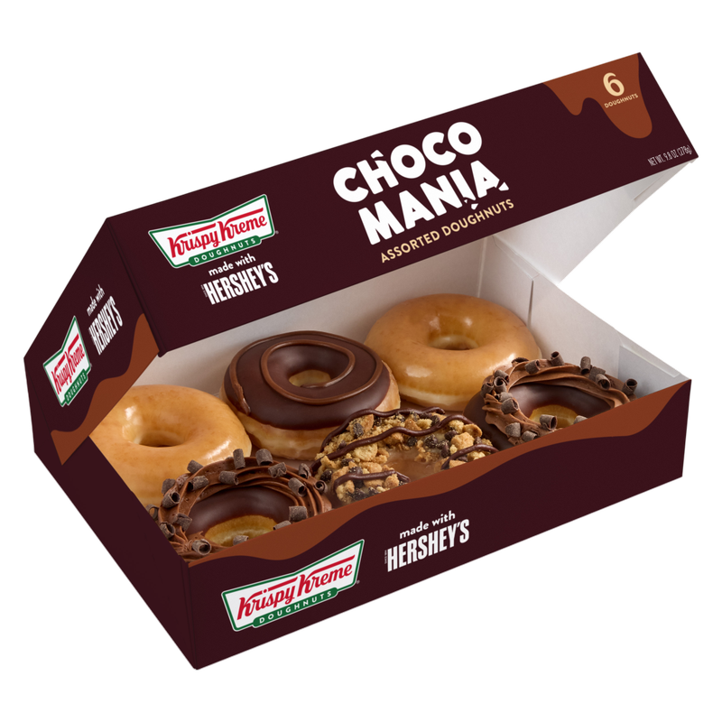 Krispy Kreme Chocomania Assorted Doughnuts - 6ct
