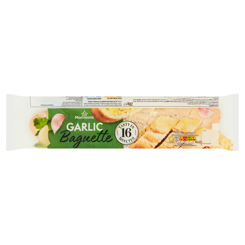 Morrisons Garlic Baguette, 210g