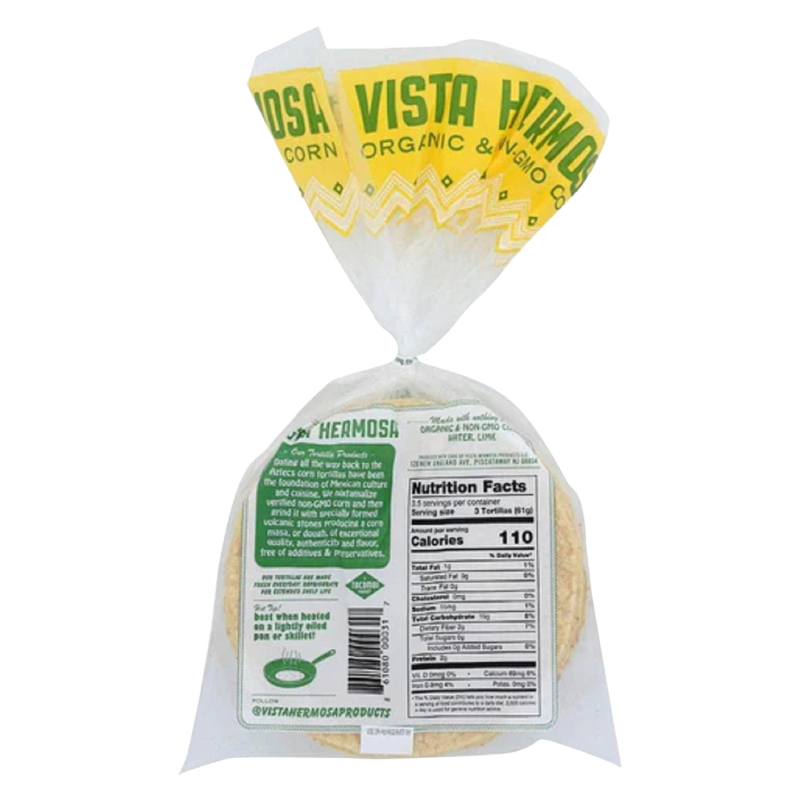 Vista Hermosa Corn Tortillas - 10ct