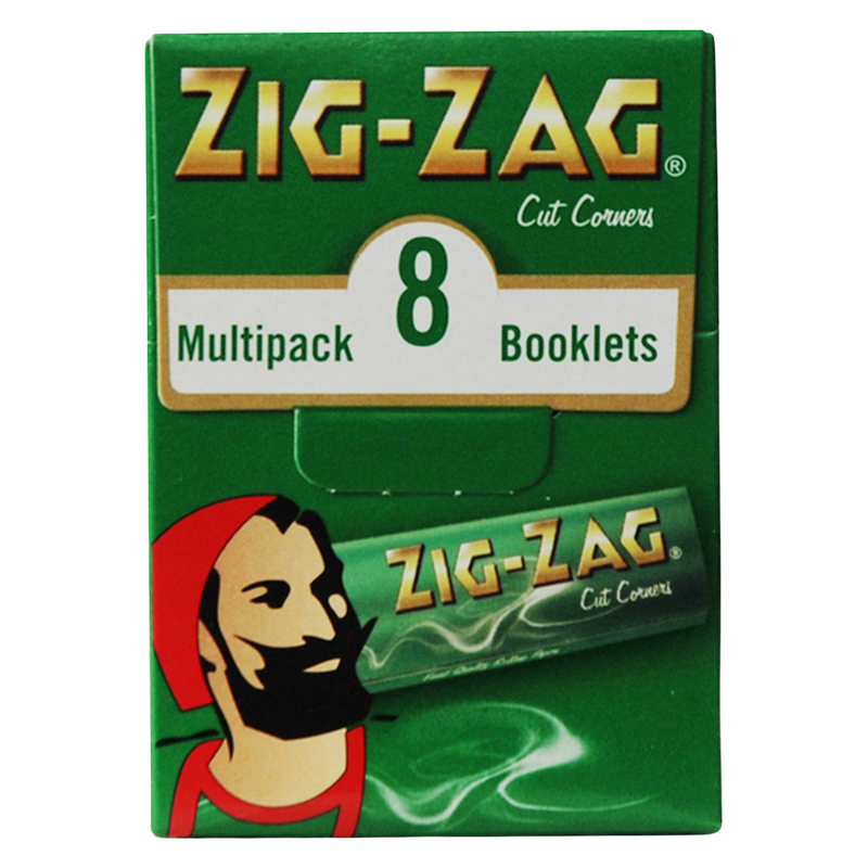 Zig Zag Green Papers, 8pcs