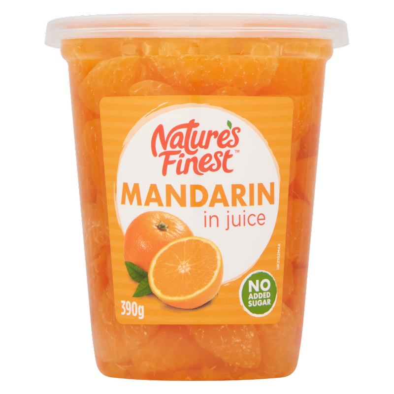 Nature's Finest Mandarin in Juice, 390g