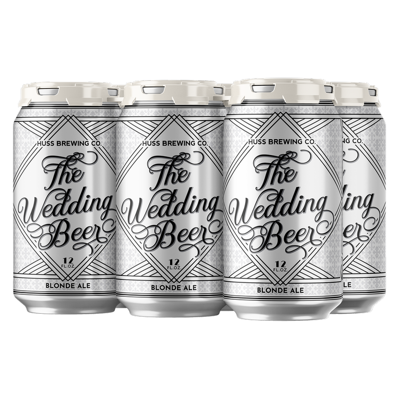 Huss Brewing Co. The Wedding Beer 6pk 12oz Can 