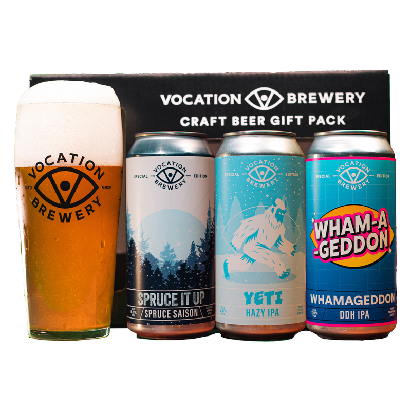 Vocation Festive Beers Gift Pack, 3 x 440ml