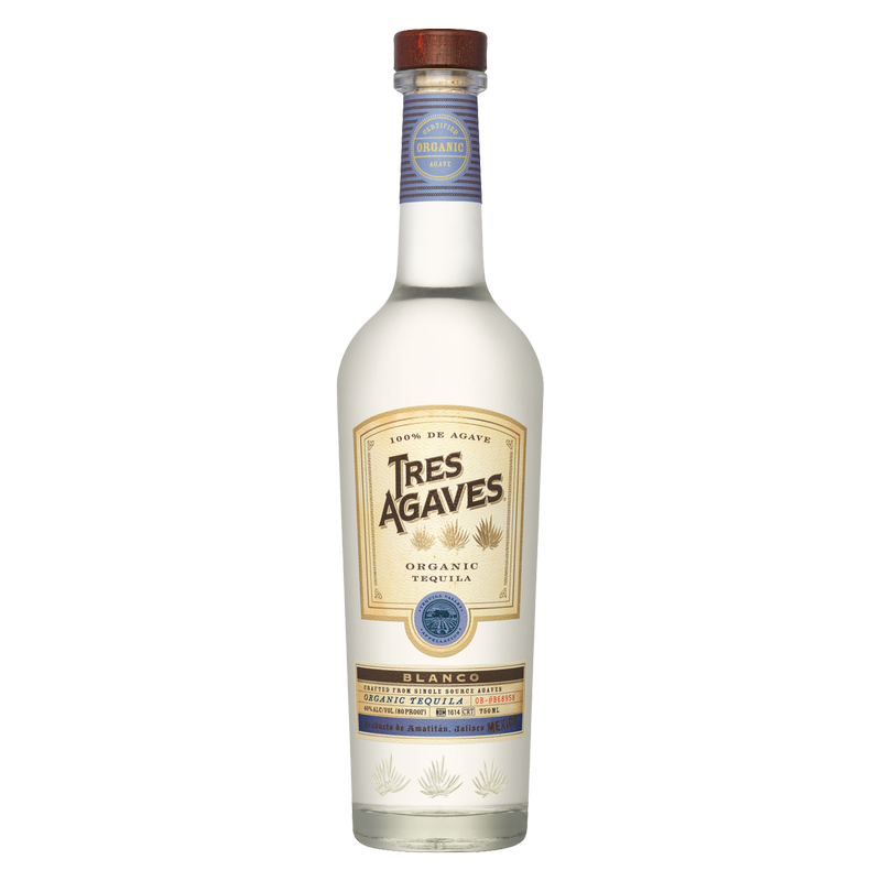Tres Agave Blanco Tequila 750ml