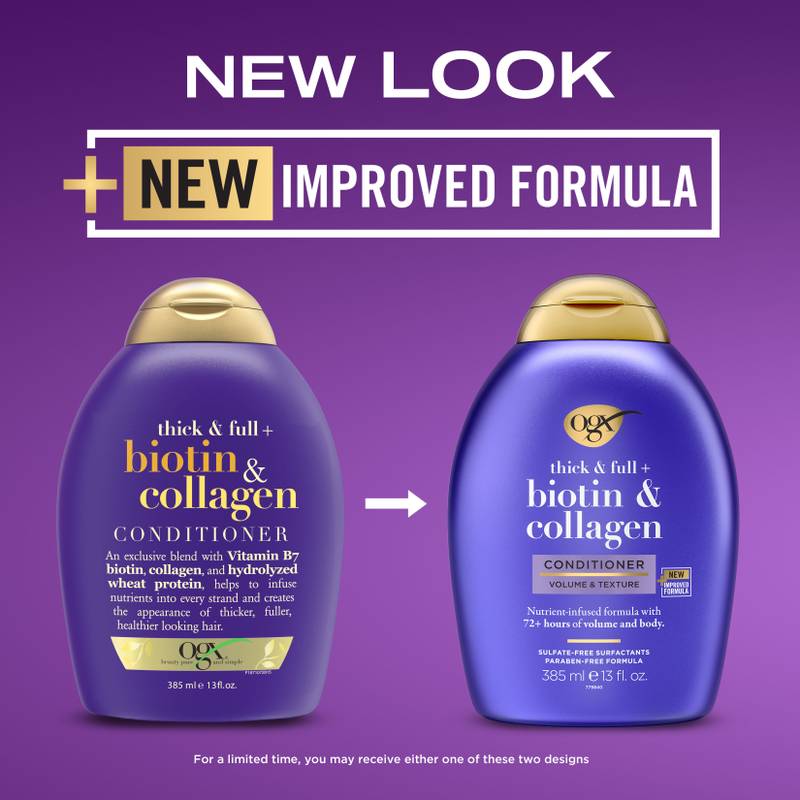 OGX Thick & Full + Biotin & Collagen Conditioner 13 fl oz