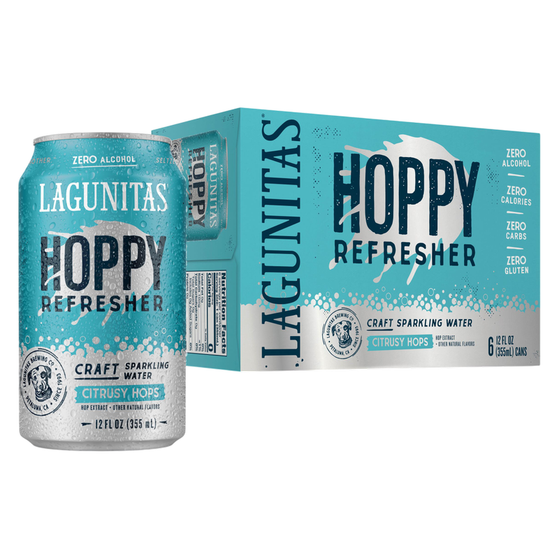 Lagunitas Hoppy Refresher 6pk 12oz Can 0.0% ABV