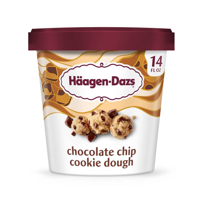 Haagen-Dazs Chocolate Chip Cookie Dough Ice Cream Pint