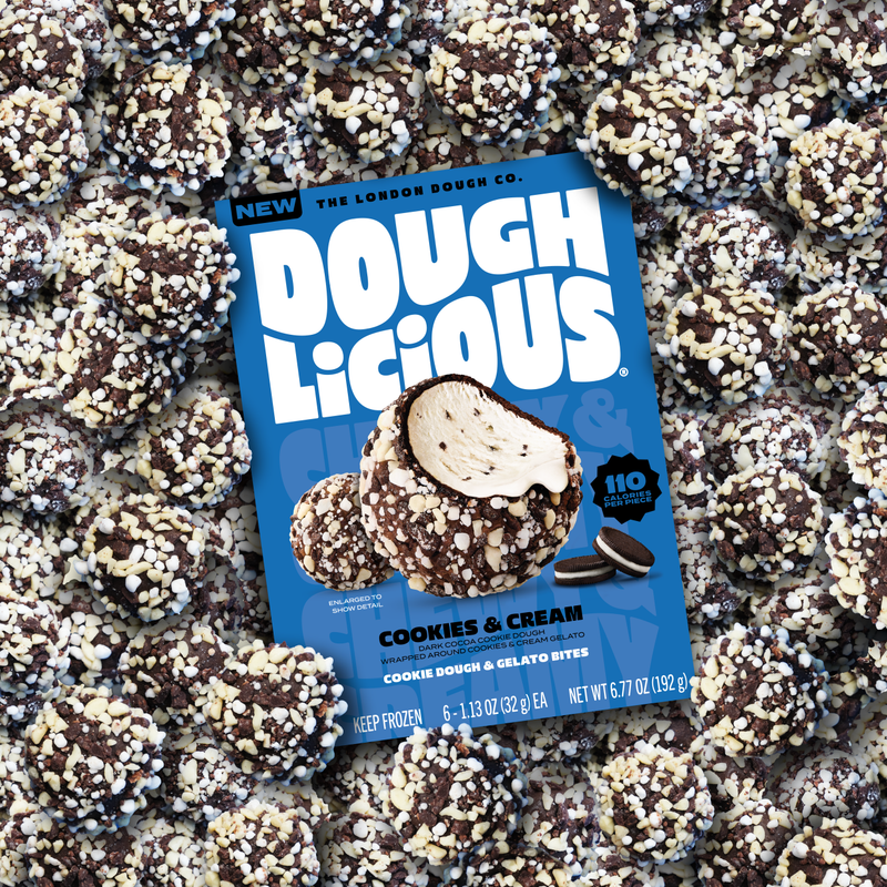 Doughlicious Cookies n Cream Gelato Bites 6ct