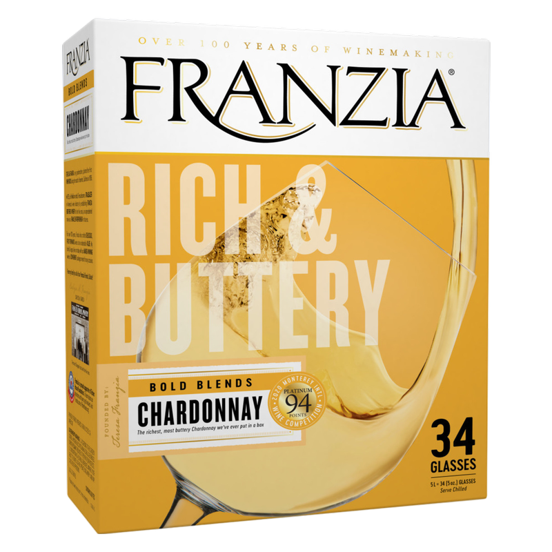 Franzia Rich & Buttery Chardonnay 5L Box