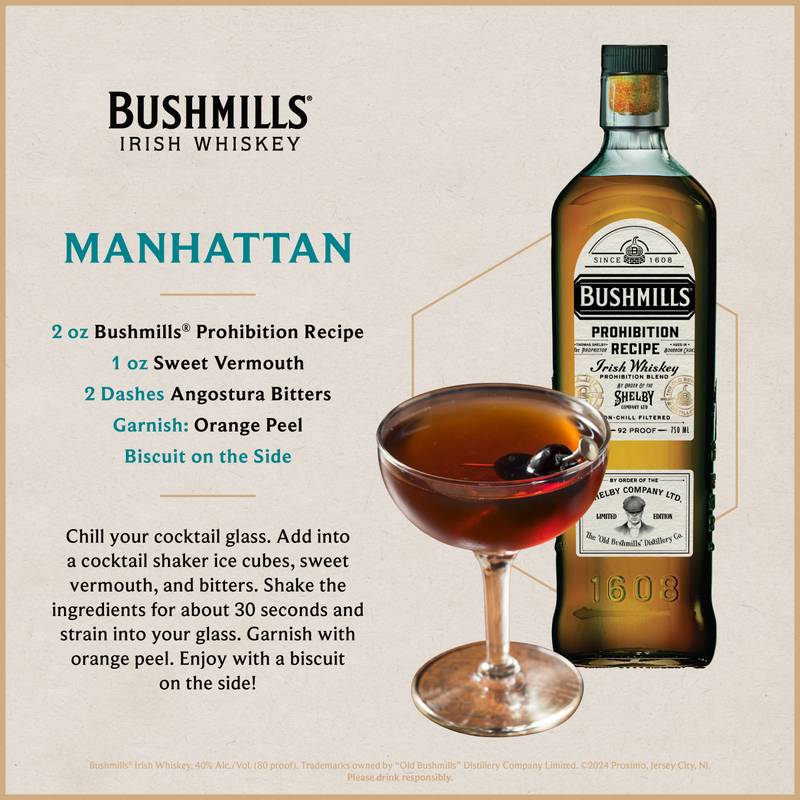 Bushmills Peaky Blinders Irish Whiskey 750ml (92 Proof)