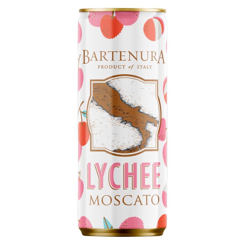 Bartenura Lychee Moscato 4pk 250ml Can