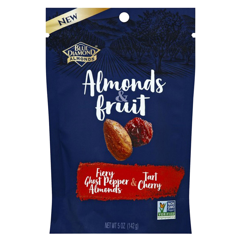 Blue Diamond Almonds & Fruit Fiery Ghost Pepper and Tart Cherry 5oz